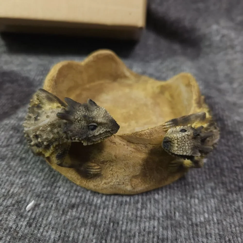 New Bearded Dragon Lizard Coasters Set of 4 Realistic Lizard Decor